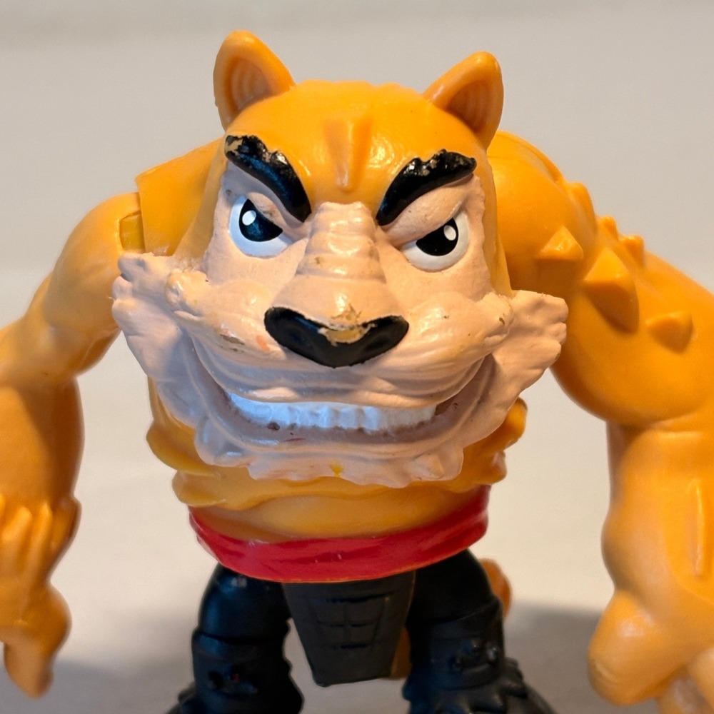 Playmates TMNT Dogpound Action Figure Unisex 3in Orange Good 2014 Viacom Villain - Picture 2 of 7